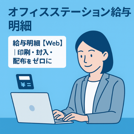オフィスステーション給与明細｜Webでの閲覧・配布により印刷や封入・配布作業をゼロに
