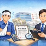 労災申請は自分でできるのか会社対応の流れと社労士サポートを示すイメージ