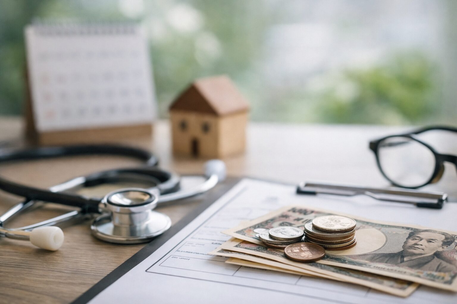 労災認定による治療費や休業補償など経済的メリットをイメージした写真