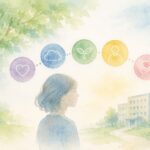精神疾患と障害年金の主な病名・認定の考え方を解説するイメージ