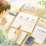 精神疾患の労災申請でLINE・メール・勤怠・カルテなどの証拠を時系列で整理するイメージ