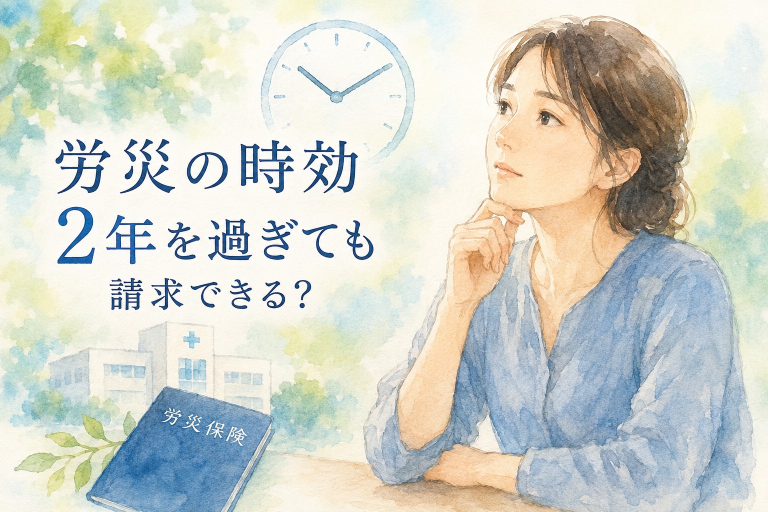 労災は2年を過ぎても請求できる場合があることと休業補償・治療費の時効を解説するイメージ