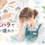 カスハラによる暴言で精神的につらくなり、うつ病・適応障害の労災申請を検討するイメージ