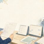 精神障害の労災申請で診断書と職場での出来事を確認するイメージ